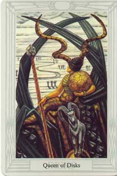 Mønternes Dronning tarotkort
